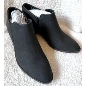 MARKET & SPRUCE Black Women's Raimi Mid Heel Bootie size 9